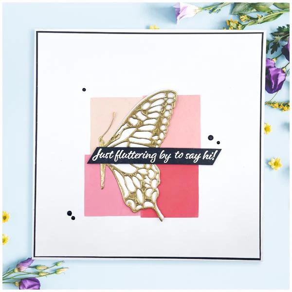 Frugal Crafter Stencil and Mask Set Sketchbook Floozy Set 4 | 8in x 8in - Image 4