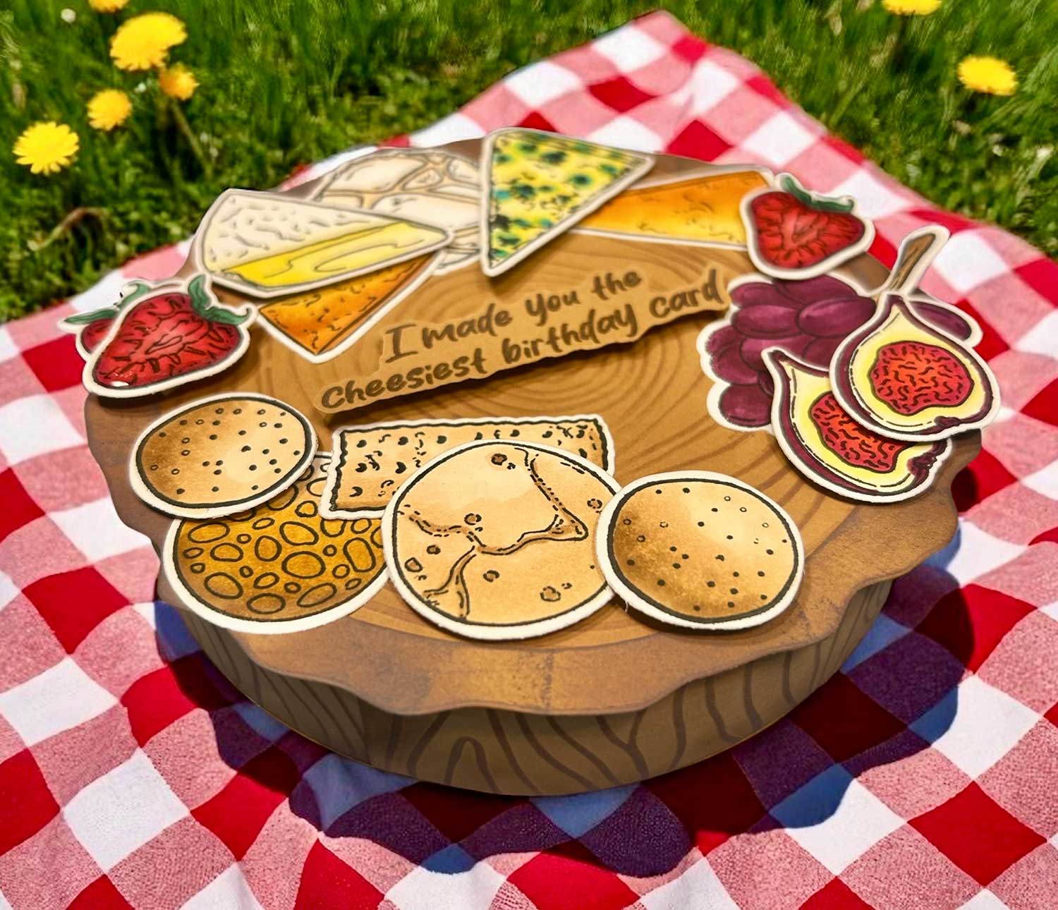 Made to Surprise 6 x 6'' Die Set Circular Woodgrain Board | Going Against The Grain - Image 6