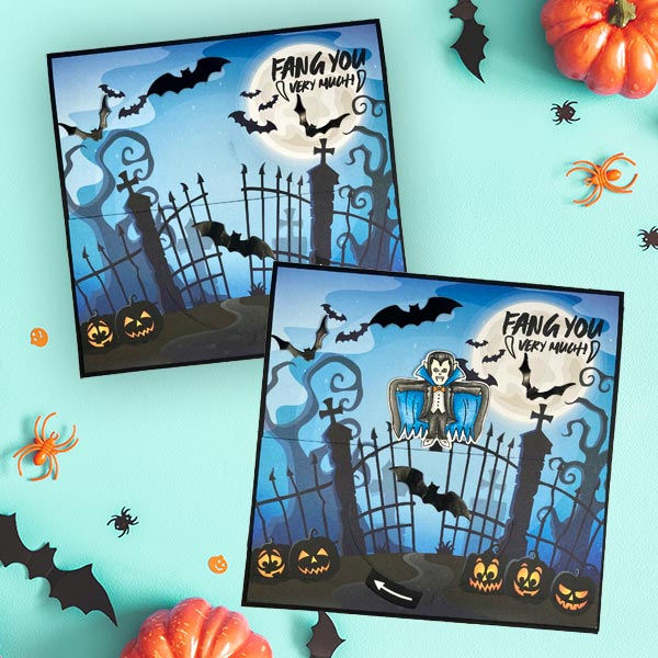 Made To Surprise A5 Clear Stamp Set Halloween Sentiments by Sam Calcott | Set of 11 - Image 5