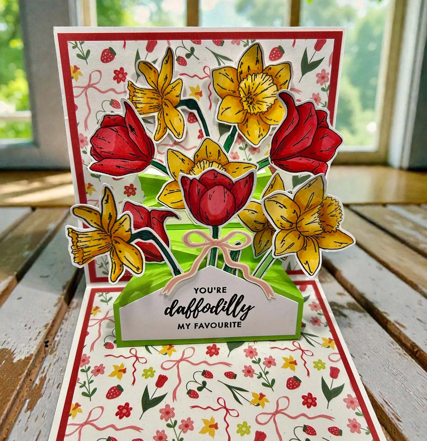 Made to Surprise A5 Stamp and Die Large Tulip | Bloomin' Wonderful - Image 2