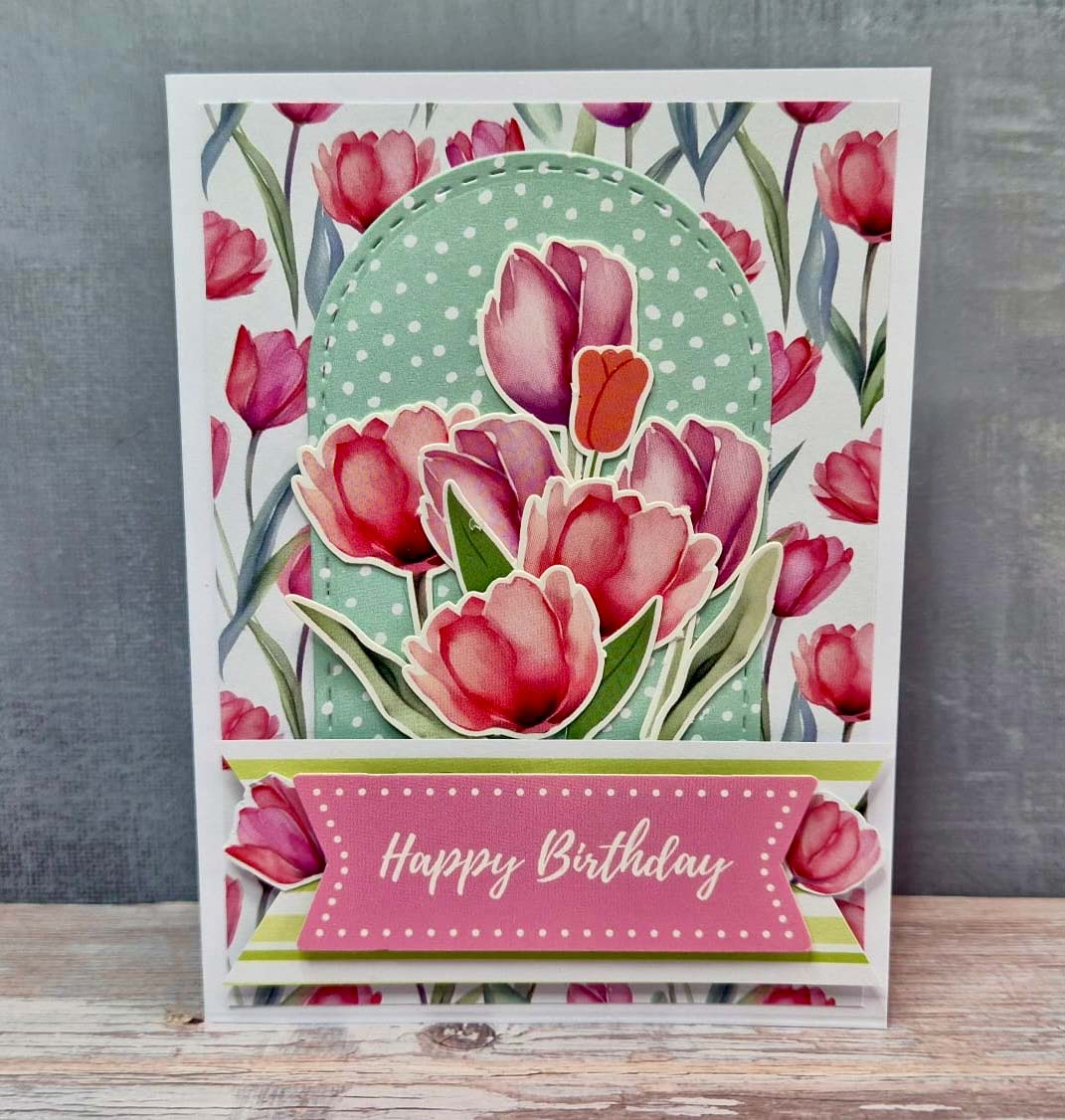 Made to Surprise A5 Stamp and Die Large Tulip | Bloomin' Wonderful - Image 3
