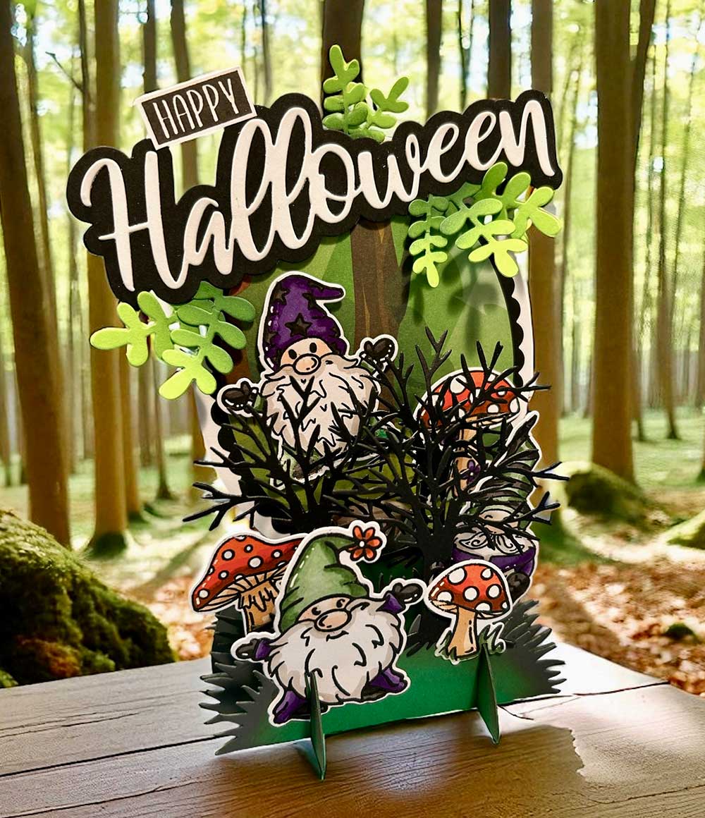 Made to Surprise A5 Stamp and Die Set It's A Gnome's Life | Enchanted Forest - Image 6