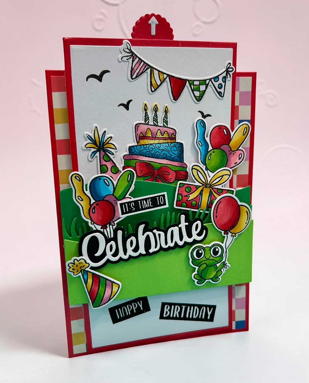 Made to Surprise A5 Stamp and Die Set Make A Wish | Slide & Hide - Image 3