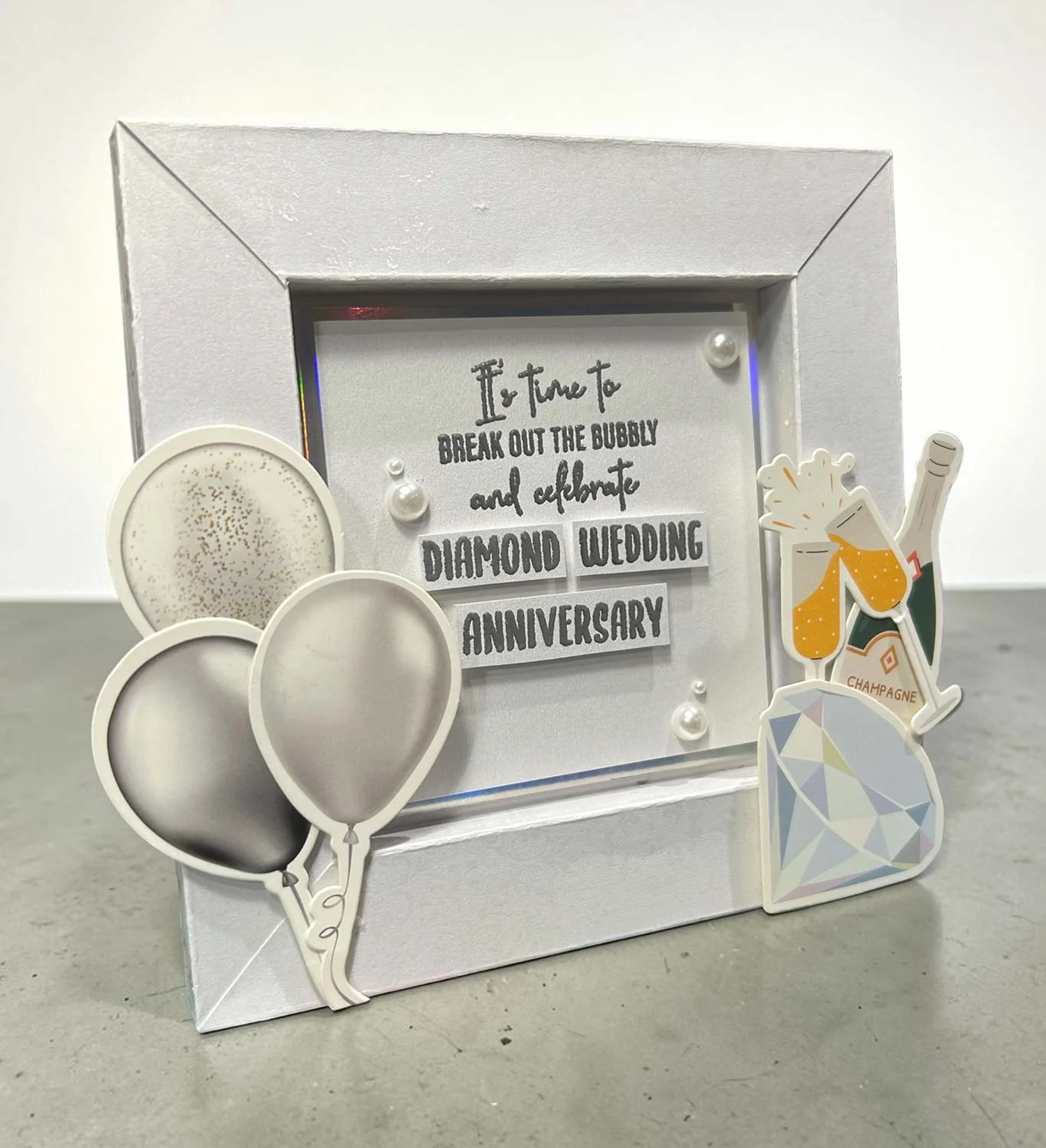 Made to Surprise A5 Stamp and Die Set Milestone Icons | Circular Waterfold - Image 4