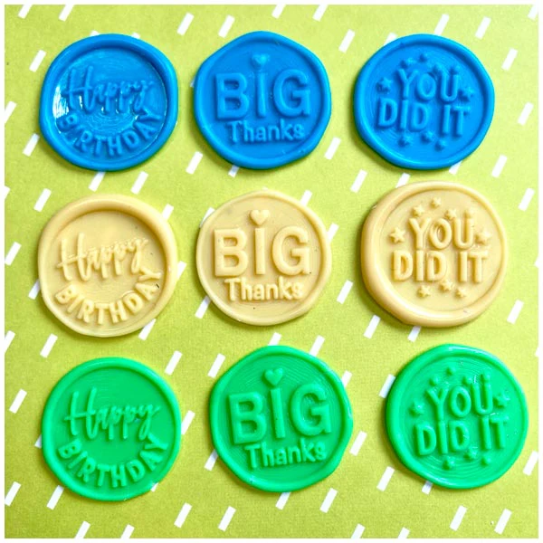 Made To Surprise Wax Seal Stamp Set Happy Mail All Occasions - Image 4