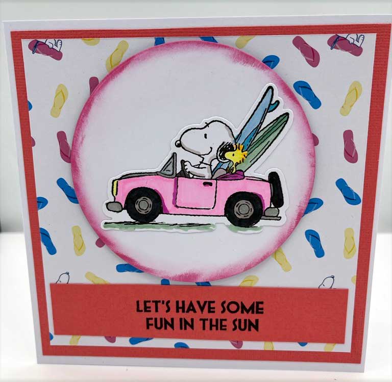 Peanuts 8 x 8 Paper Pack High Tides & Good Vibes | J'adore La Plage - Image 4