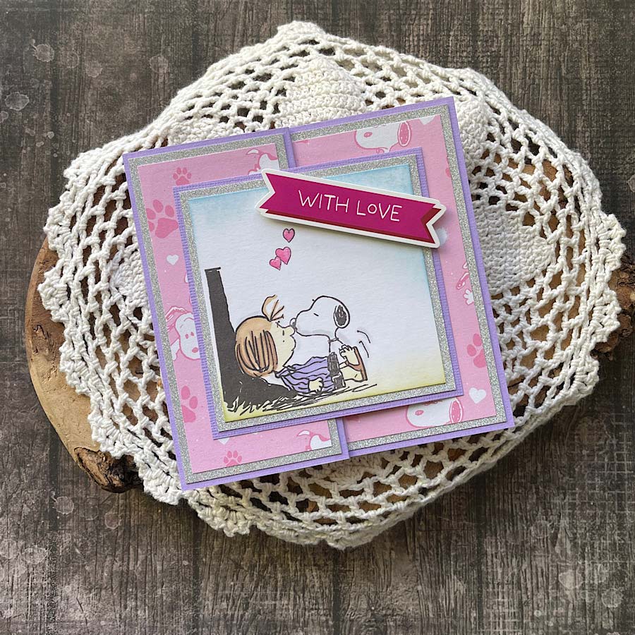 Peanuts A5 Stamp & Die Set You & Me | Love Is... - Image 3