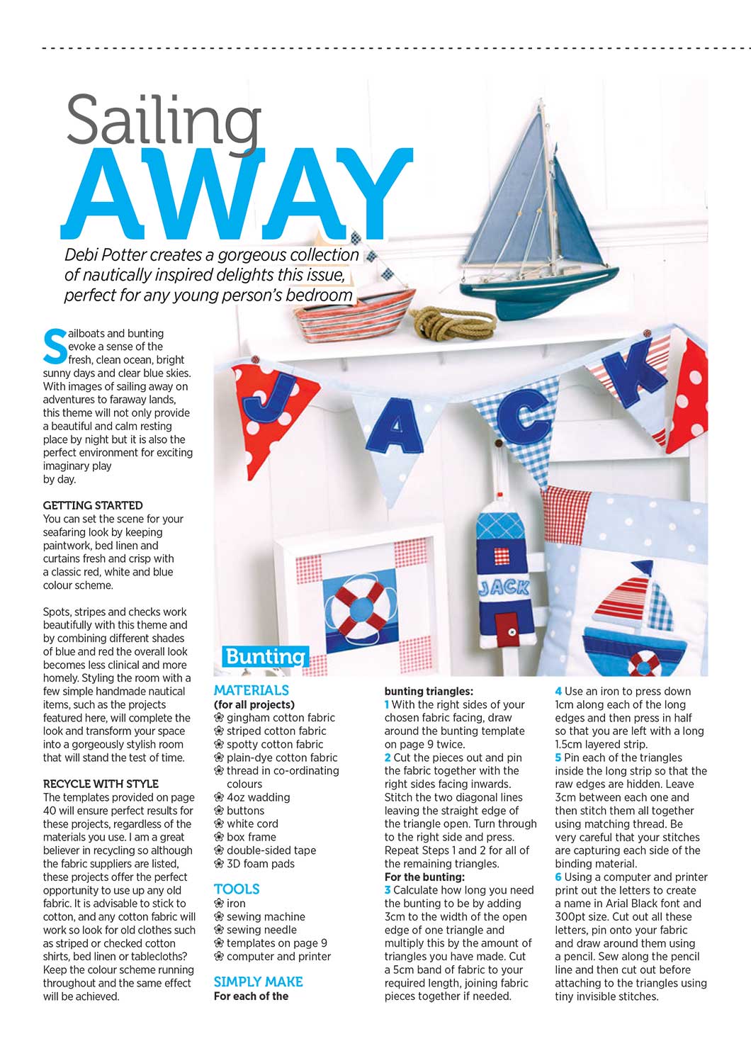 Simply Homemade Pretty Patchwork & More book - Image 3